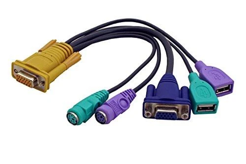 Aten | 16 prievadų PS/2-USB VGA KVM jungiklis su Daisy-Chain prievadu ir USB periferiniu palaikymu | CS1716A