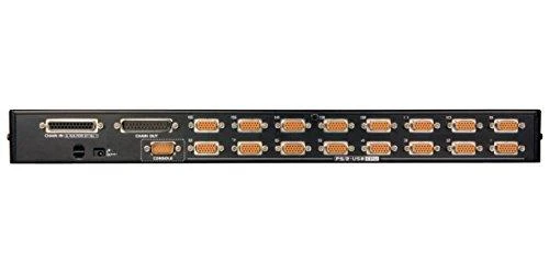 Aten | 16 prievadų PS/2-USB VGA KVM jungiklis su Daisy-Chain prievadu ir USB periferiniu palaikymu | CS1716A