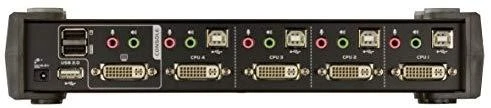 Aten 4 prievadų USB DVI/garso KVMP jungiklis | Aten | 4 prievadų USB DVI/garso KVMP™ jungiklis