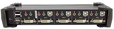 Aten 4 prievadų USB DVI/garso KVMP jungiklis | Aten | 4 prievadų USB DVI/garso KVMP™ jungiklis
