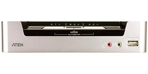 ATEN CS1792-AT-G ATEN CS1792 2 prievadų HDMI USB 2.0 KVMP jungiklis, 2x HDMI kabeliai, 2 prievadų šakotuvas, HD garsas