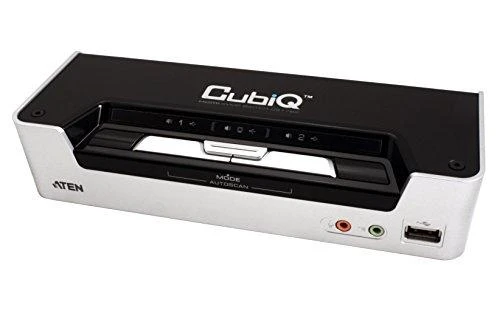 ATEN CS1792-AT-G ATEN CS1792 2 prievadų HDMI USB 2.0 KVMP jungiklis, 2x HDMI kabeliai, 2 prievadų šakotuvas, HD garsas