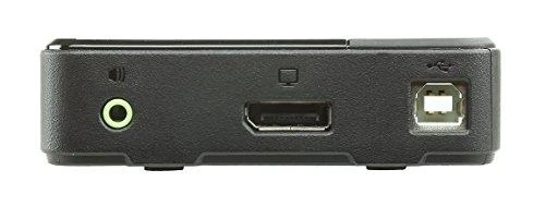 Aten 2 prievadų USB DisplayPort / garso KVM jungiklis (palaiko 4K UHD) | Aten | 2 prievadų USB DisplayPort / garso KVM jungiklis (palaiko 4K ir pridedami laidai)