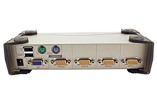 Aten 4-Port PS/2-USB VGA KVM jungiklis | Aten | 4 prievadų PS/2 USB VGA KVM jungiklis