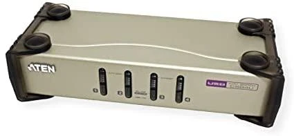 Aten 4-Port PS/2-USB VGA KVM jungiklis | Aten | 4 prievadų PS/2 USB VGA KVM jungiklis