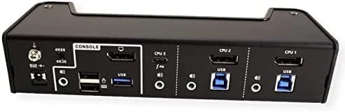 Aten | 3 prievadų USB-C DisplayPort hibridinis KVMP jungiklis | CS1953