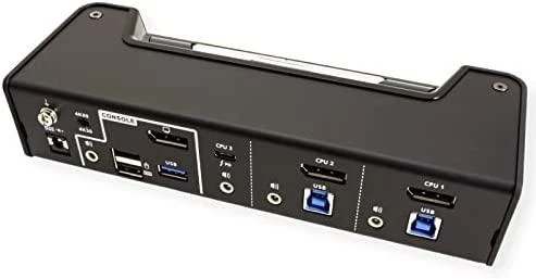 Aten | 3 prievadų USB-C DisplayPort hibridinis KVMP jungiklis | CS1953