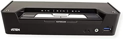 Aten | 3 prievadų USB-C DisplayPort hibridinis KVMP jungiklis | CS1953