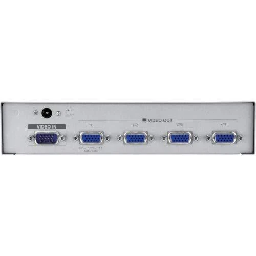 ATEN VS94A 4-Port Video Splitter Video-In 1x HDB-15 Male, Out 4x HDB-15 Female