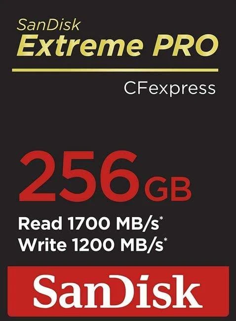 Atminties kortelė SanDisk CFexpress 256GB Extreme Pro 1700/1200 MB/s
