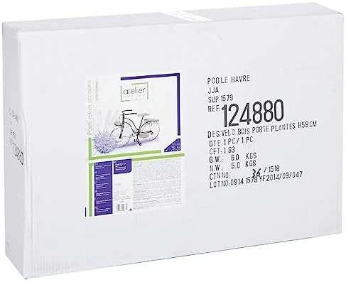 Atmosphera Metalinis gėlių stovas BIKE, 59 cm