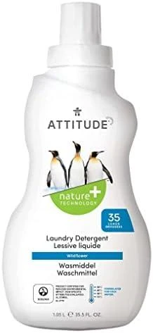 „Attitude“ skalbimo priemonė „Wildflowers“, 35 skalbimai, 1050 ml