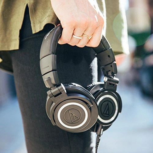 Profesionalios Monitorinės ausinės Audio-Technica ATH-M50X, juodos