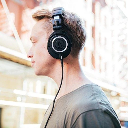 Profesionalios Monitorinės ausinės Audio-Technica ATH-M50X, juodos