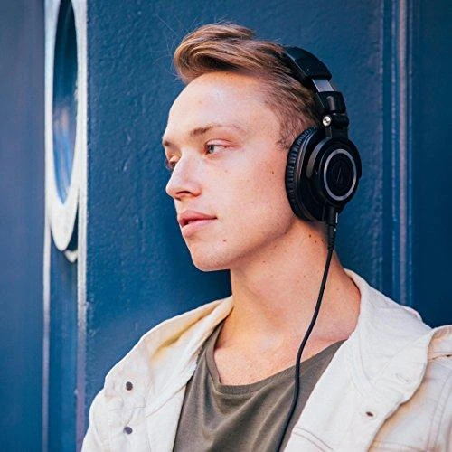 Profesionalios Monitorinės ausinės Audio-Technica ATH-M50X, juodos