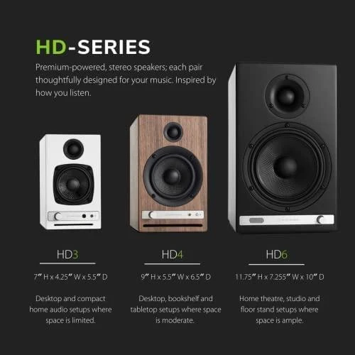 Nešiojamos kolonėlės AudioEngine HD4