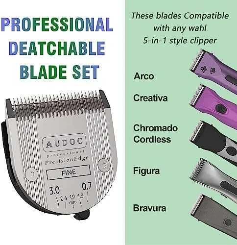 Wahl Clipper Corporation MOSER 1584-7280 U-Blade Kerpamoji galvutė