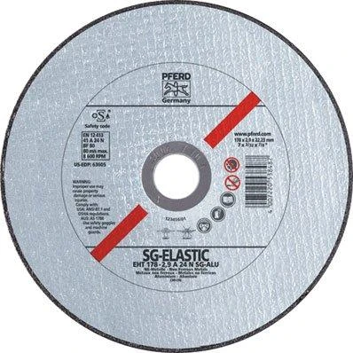 Nerūd. plieno pjovimo diskas PFERD EH 125x2,4mm A46 R SG-INOX