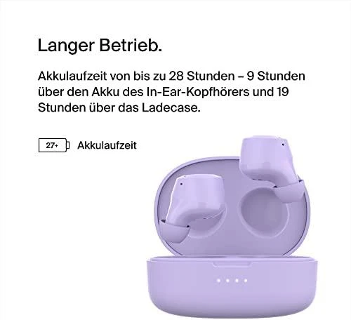 Belkin SoundForm Bolt Ausinės Lavender