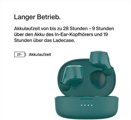 Belkin SoundForm Bolt Ausinės Teal