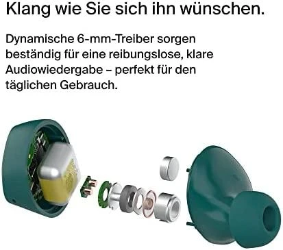 Belkin SoundForm Bolt Ausinės Teal