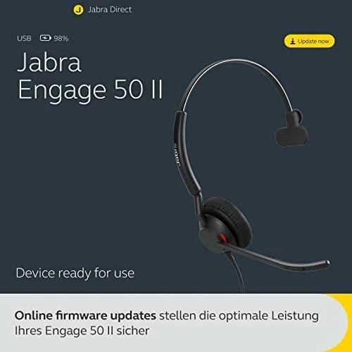 Ausinės JABRA ENGAGE 50 II LINK MONO - USB-A MS