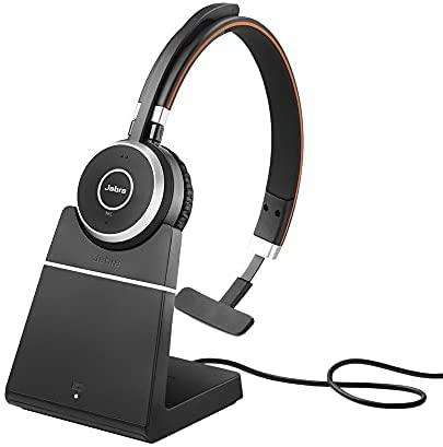 Ausinės Jabra Evolve 65 UC Mono + įkrovimo stovas