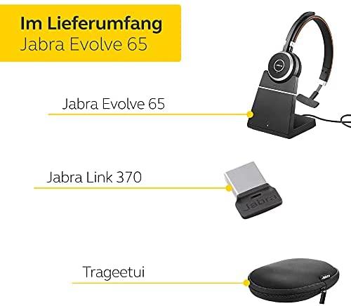 Ausinės Jabra Evolve 65 UC Mono + įkrovimo stovas