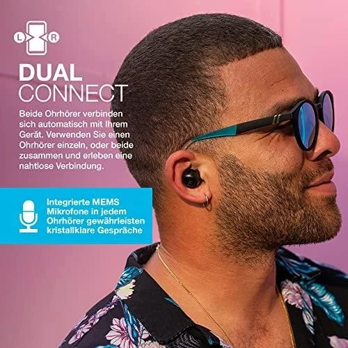 Ausinės Jlab Go Air Pop Juoda