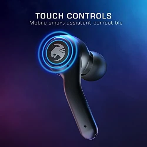 Belaidės ausinės Roccat Syn Buds Air, Juodos
