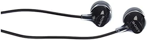 Į ausis įdedamos ausinės Sony MDR-EX15APB,  Juodos