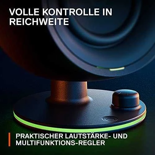 Kompiuterio kolonėlės SteelSeries Arena 7, Juodos spalvos