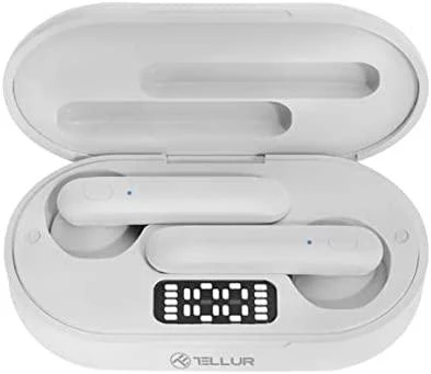 Tellur Flip True Belaidės ausinės Baltas