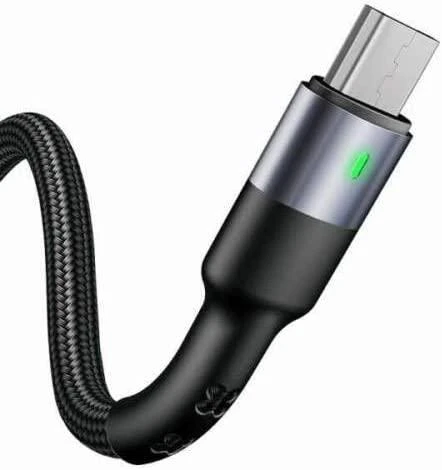 Kabelis 3A 1m USB – USB-C Usams U26 Fast Charging SJ313TC01 (US-SJ313) Juodos spalvos
