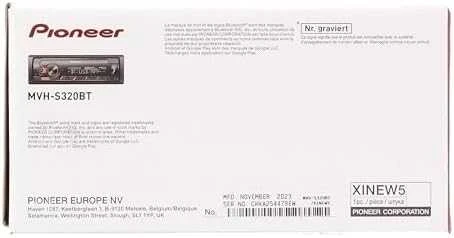 Pioneer Electronic Corp PIONEER MVH-S320BT automagnetola