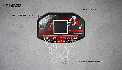 Krepšinio lenta AVENTO REBOUND ZONE 47RC su tinkleliu