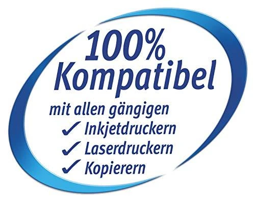 Lipnios etiketės Avery Zweckform, A4, 70x41mm, 21 etiketė lape, 100 lapų, baltos spalvos