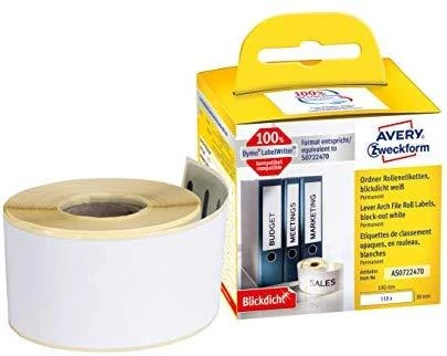 Avery Zweckform ETYK.ZF UNIWERSAL.NA ROLI 190X38 110 ETY – AS0722470