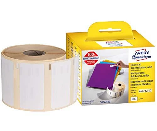 Avery Zweckform ETYK.ZF UNIWERSAL.NA ROLI 57X32 1000 ETY – AS0722540