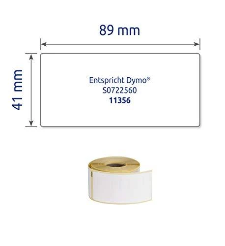 Avery Zweckform ZF ETIKETĖS PAVADINIMO ID RITINĖJE 41X89 MM