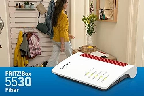 AVM Fritz! Box 5530 Fiber WLAN Maršrutizatorius VoIP - Maršrutizatorius - Wifi-6