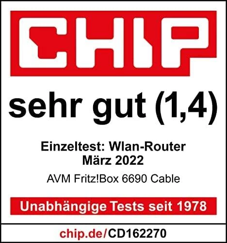 Maršrutizatorius AVM FRITZ!Box 6690 Kabelis