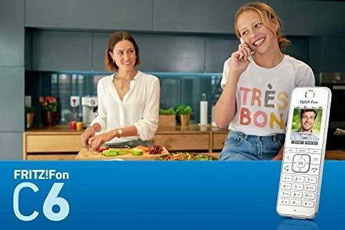 AVM FRITZ!Fon C6 DECT telefonas Balta Skambintojo ID
