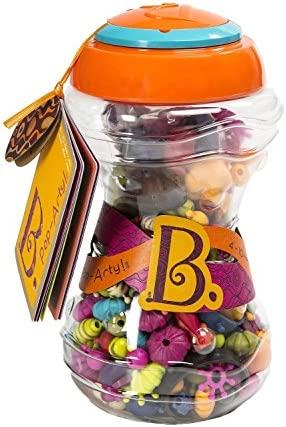 B.TOYS: papuošalų gamybos rinkinys 300 vnt. Pop meno papuošalai 4+ 1254