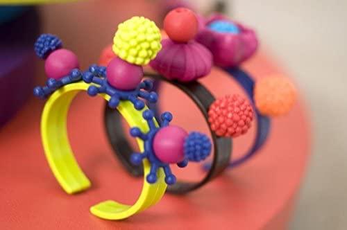 B.TOYS: papuošalų gamybos rinkinys 300 vnt. Pop meno papuošalai 4+ 1254