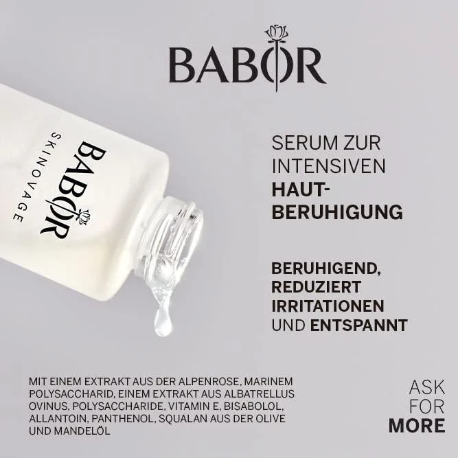Babor Skinovage Calming Serum raminantis veido serumas jautriai odai, 30 ml