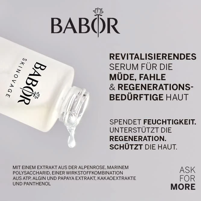 Babor Skinovage Vitalizing Serum veido serumas pavargusiai odai, 30 ml