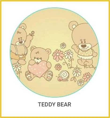 TEGA vonelė Teddy Bear 102cm baltas pearl MS-005 LUX-118