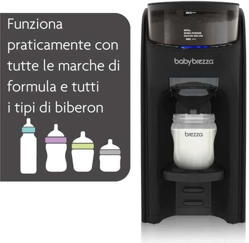 Pieno mišinio ruošimo aparatas Baby Brezza Formula Pro Advanced, Juodos spalvos