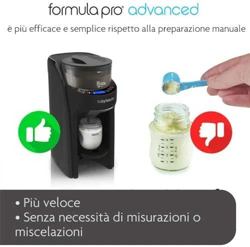 Pieno mišinio ruošimo aparatas Baby Brezza Formula Pro Advanced, Juodos spalvos